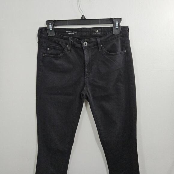 AG Adriano Goldschmied Black Prima Mid Rise Cigarette Jeans Size 2 - Picture 5 of 6